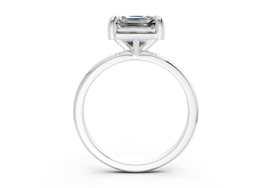 Elora Asscher Diamond Engagement Ring