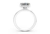 Elora Asscher Diamond Engagement Ring