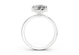 Elora Elongated Cushion Square Diamond Engagement Ring