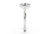 Arielle Elongated Cushion Diamond Engagement Ring