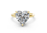 Arielle Heart Diamond Engagement Ring