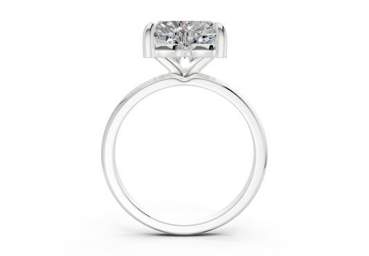 Arielle Heart Diamond Engagement Ring