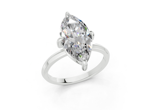 Elora Marquise Diamond Engagement Ring