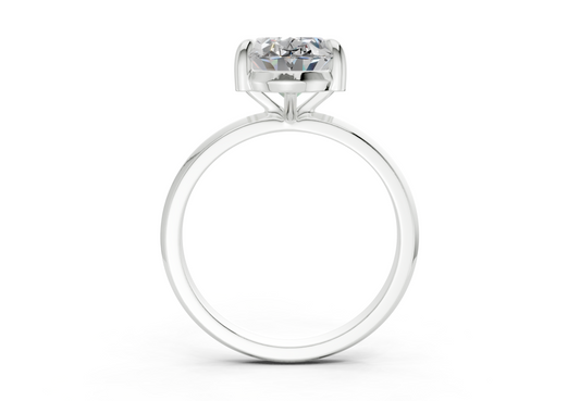 Arielle Oval Diamond Engagement Ring