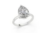 Elora Pear Diamond Engagement Ring