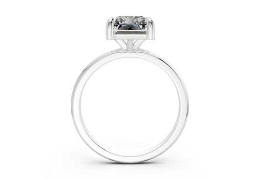 Arielle Radiant Diamond Engagement Ring