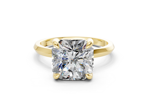 Arielle Radiant Square Diamond Engagement Ring