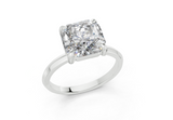 Elora Radiant Square Diamond Engagement Ring