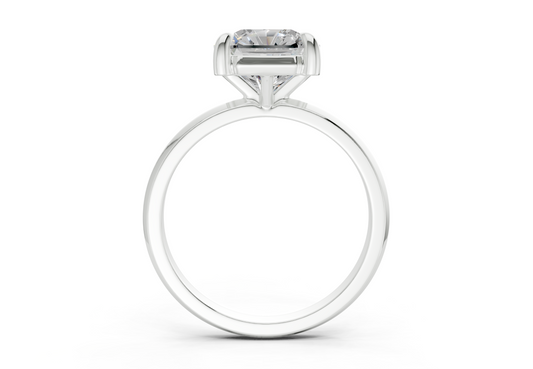 Elora Radiant Square Diamond Engagement Ring