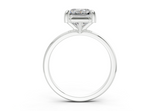 Elora Radiant Square Diamond Engagement Ring