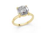 Elora Cushion Square Diamond Engagement Ring