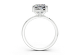 Elora Cushion Square Diamond Engagement Ring