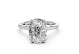 Aurea Elongated Cushion Diamond Engagement Ring