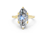 Davina Marquise Diamond Engagement Ring