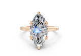 Davina Marquise Diamond Engagement Ring