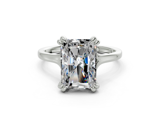 Aurea Radiant Diamond Engagement Ring