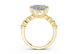 Damira Heart Diamond  Engagement Ring