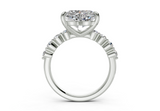 Damira Heart Diamond  Engagement Ring