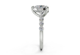 Damira Heart Diamond  Engagement Ring