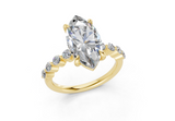 Damira Marquise Diamond  Engagement Ring