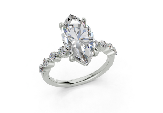 Damira Marquise Diamond  Engagement Ring