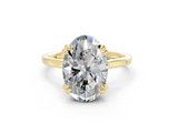 Aurea Oval Diamond Engagement Ring