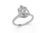 Jessa Pear Diamond Engagement Ring