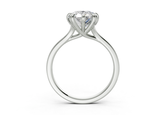 Jessa Pear Diamond Engagement Ring