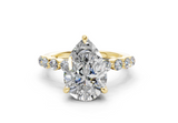 Damira Pear Diamond  Engagement Ring