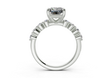 Damira Radiant Diamond  Engagement Ring