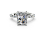 Damira Radiant Diamond  Engagement Ring