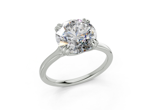 Aurea Round Diamond Engagement Ring