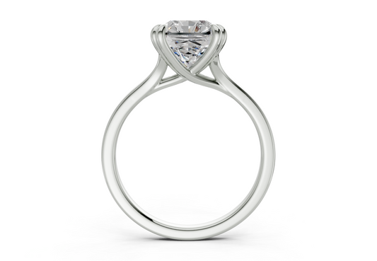 Aurea Asscher Diamond Engagement Ring