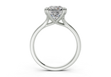 Aurea Asscher Diamond Engagement Ring