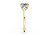 Aurea Asscher Diamond Engagement Ring