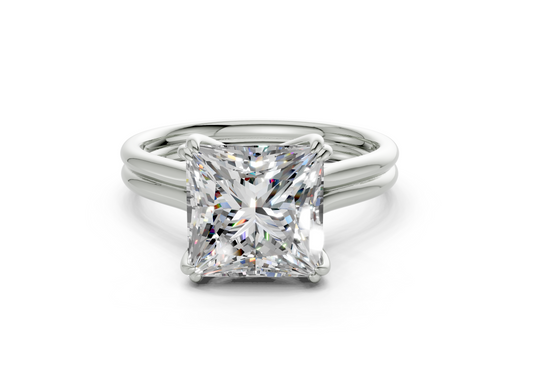 Clio Princess Diamond Engagement Ring