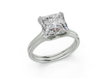 Clio Princess Diamond Engagement Ring