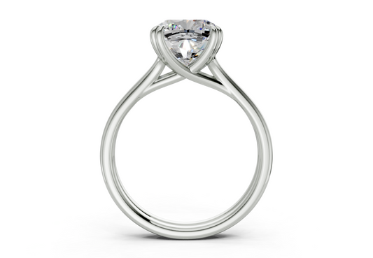 Clio Cushion Square Diamond Engagement Ring