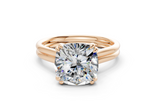 Clio Cushion Square Diamond Engagement Ring