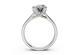 Clio Oval Diamond Engagement Ring