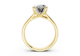 Clio Oval Diamond Engagement Ring