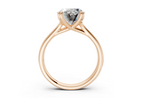 Clio Oval Diamond Engagement Ring