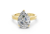 Clio Pear Diamond Engagement Ring