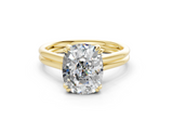 Clio Elongated Cushion Diamond Engagement Ring