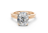 Clio Elongated Cushion Diamond Engagement Ring