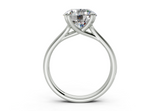 Clio Round Diamond Engagement Ring