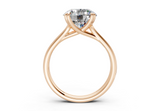 Clio Round Diamond Engagement Ring