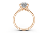 Clio Radiant Square Diamond Engagement Ring