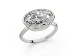 Kaida Oval Diamond Engagement Ring