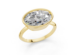 Kaida Oval Diamond Engagement Ring